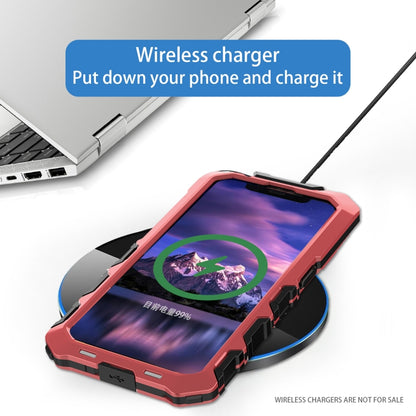 For iPhone 15 Pro R-JUST Life Waterproof Dustproof Shockproof Phone Case(Red) by R-JUST