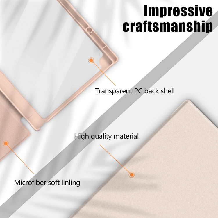 For reMarkable Paper Pro 2024 11.8 inch Acrylic PU Smart Leather Tablet Case(Pink) by bashfashion