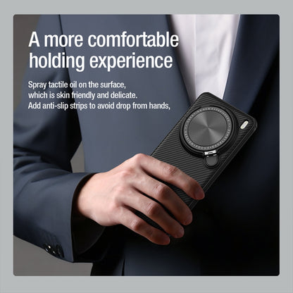 For vivo X200 Pro NILLKIN CamShield Prop MagSafe Magnetic PC Phone Case(Black) by NILLKIN