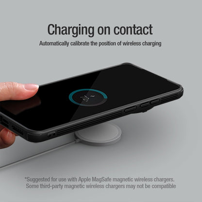 For vivo X200 Pro NILLKIN CamShield Prop MagSafe Magnetic PC Phone Case(Black) by NILLKIN