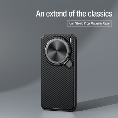 For vivo X200 Pro mini NILLKIN CamShield Prop MagSafe Magnetic PC Phone Case(Black) by NILLKIN
