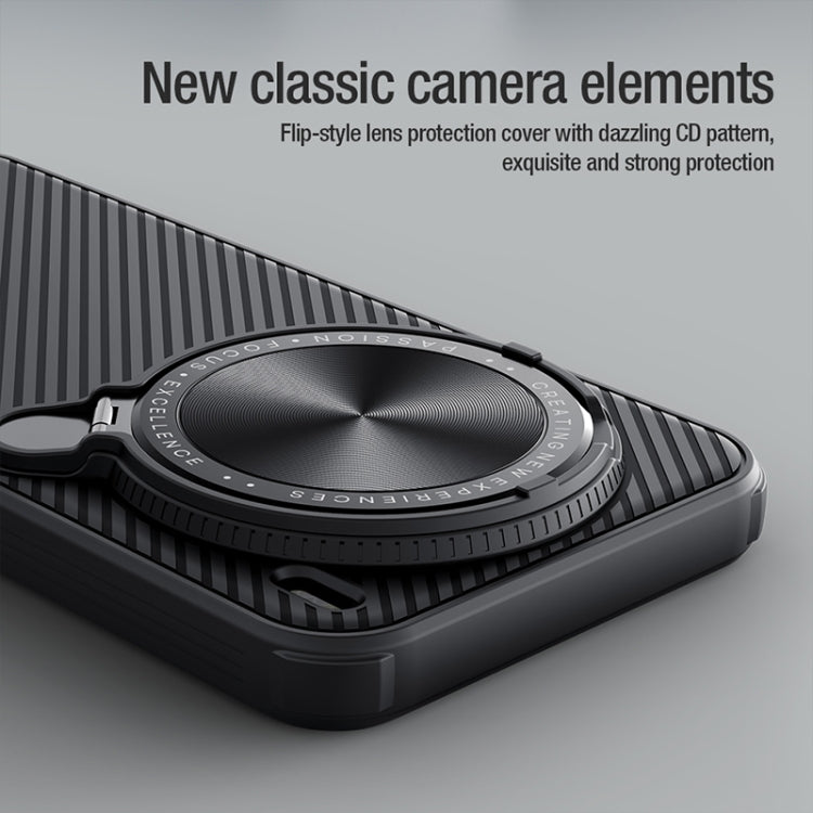 For vivo X200 Pro mini NILLKIN CamShield Prop MagSafe Magnetic PC Phone Case(Black) by NILLKIN