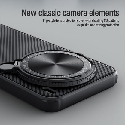 For vivo X200 Pro mini NILLKIN CamShield Prop MagSafe Magnetic PC Phone Case(Black) by NILLKIN