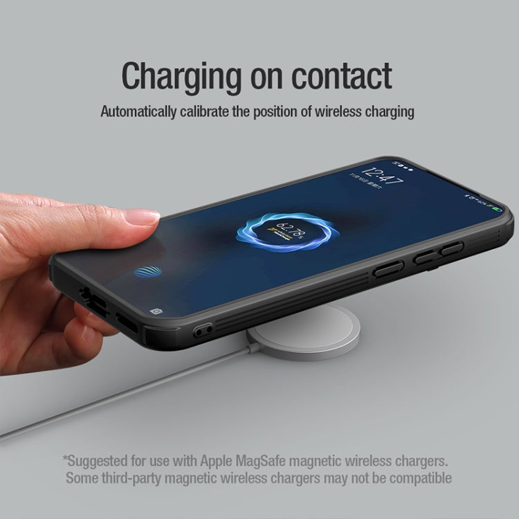 For vivo X200 Pro mini NILLKIN CamShield Prop MagSafe Magnetic PC Phone Case(Black) by NILLKIN