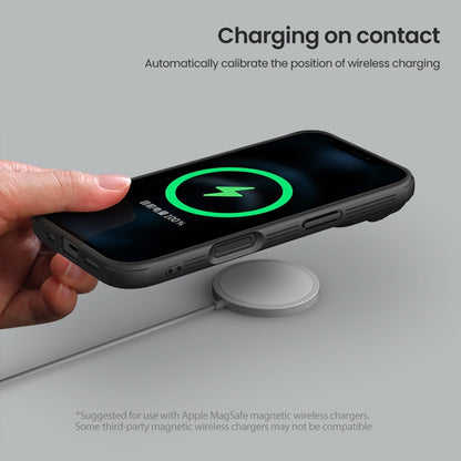 For iPhone 16 Pro Max NILLKIN CamShield Prop MagSafe Magnetic PC Phone Case with Frame(Black) by NILLKIN