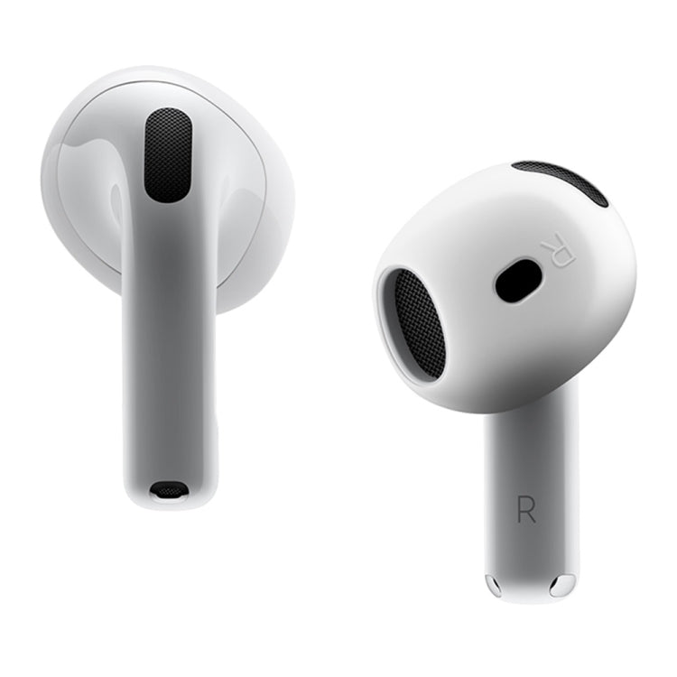 For AirPods 4 Ear Cap Soft Silicone Protective Case(Transparent) by bashfashion
