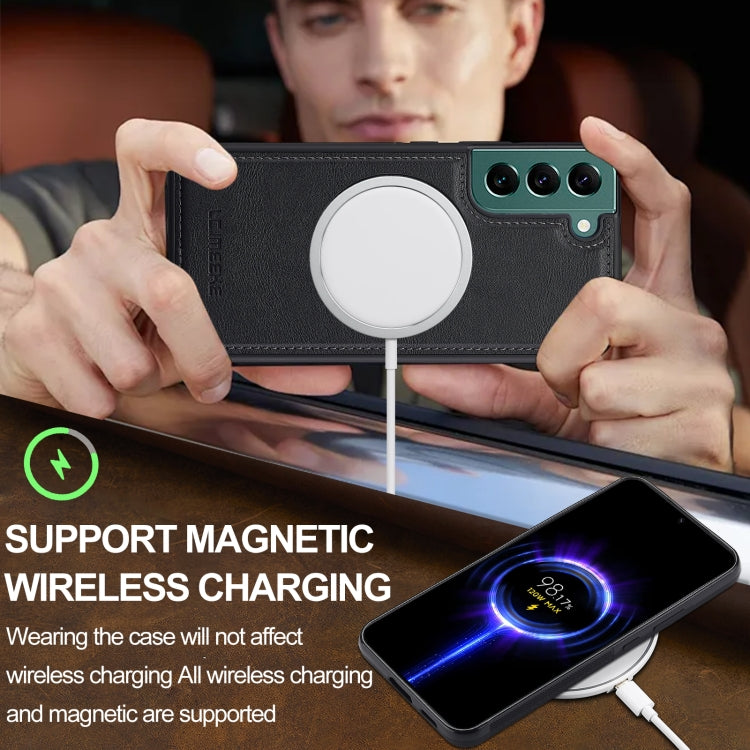 For Samsung Galaxy S20 FE LC.IMEEKE L3 Series Detachable RFID Card Bag Magsafe Phone Case(Black) by LC.IMEEKE