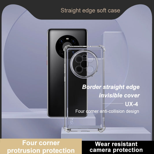For Huawei Mate 40 5G IMAK UX-4 Series Four-corner Shockproof Phone Case(Transparent) by imak
