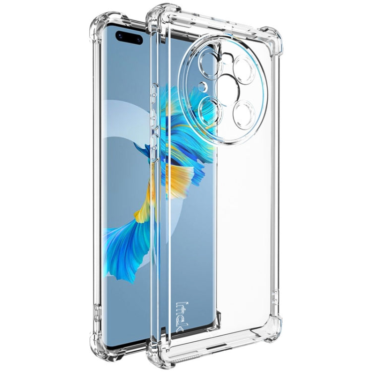 For Huawei Mate 40 Pro 5G IMAK UX-4 Series Four-corner Shockproof Phone Case(Transparent) by imak