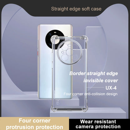 For Huawei Mate 40 Pro 5G IMAK UX-4 Series Four-corner Shockproof Phone Case(Transparent) by imak