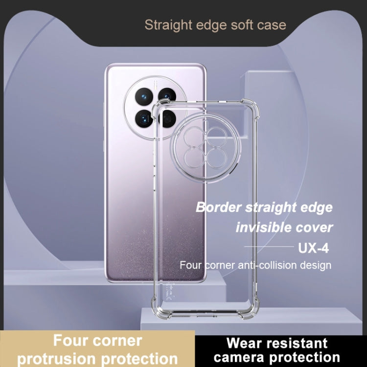 For Huawei Mate 50 / 50E IMAK UX-4 Series Four-corner Shockproof Phone Case(Transparent) by imak