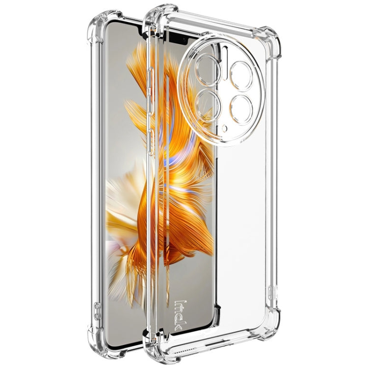 For Huawei Mate 50 Pro IMAK UX-4 Series Four-corner Shockproof Phone Case(Transparent) by imak