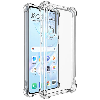 For Huawei P30 IMAK UX-4 Series Four-corner Shockproof Phone Case(Transparent) by imak