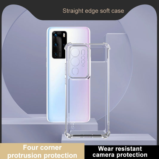 For Huawei P40 Pro IMAK UX-4 Series Four-corner Shockproof Phone Case(Transparent) by imak