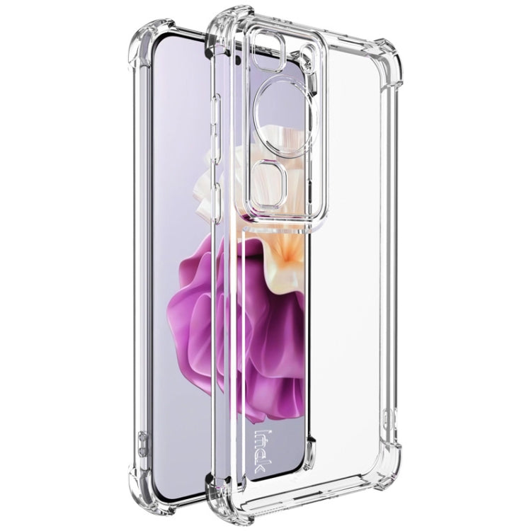 For Huawei P60 / P60 Pro IMAK UX-4 Series Four-corner Shockproof Phone Case(Transparent) by imak