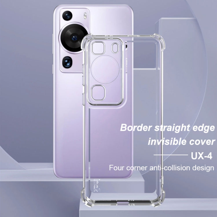 For Huawei P60 / P60 Pro IMAK UX-4 Series Four-corner Shockproof Phone Case(Transparent) by imak