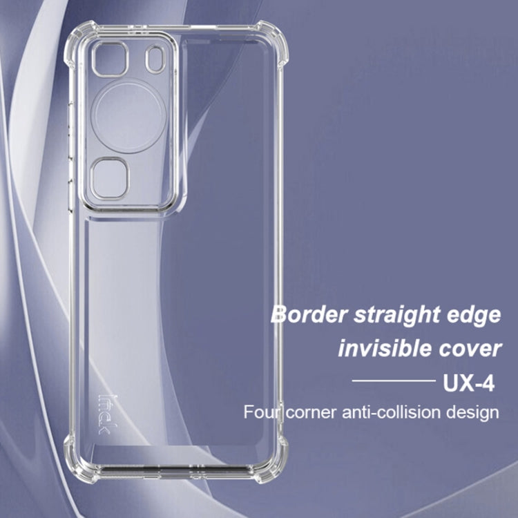 For Huawei P60 / P60 Pro IMAK UX-4 Series Four-corner Shockproof Phone Case(Transparent) by imak