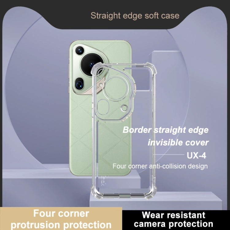 For Huawei Pura 70 Ultra IMAK UX-4 Series Four-corner Shockproof Phone Case(Transparent) by imak