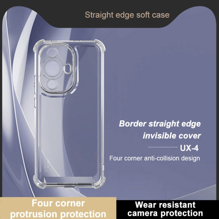For Huawei Nova 11 / 12s / 12 Lite IMAK UX-4 Series Four-corner Shockproof Phone Case(Transparent) by imak