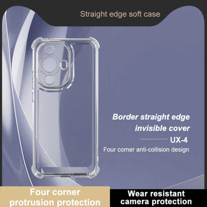 For Huawei Nova 11 / 12s / 12 Lite IMAK UX-4 Series Four-corner Shockproof Phone Case(Transparent) by imak
