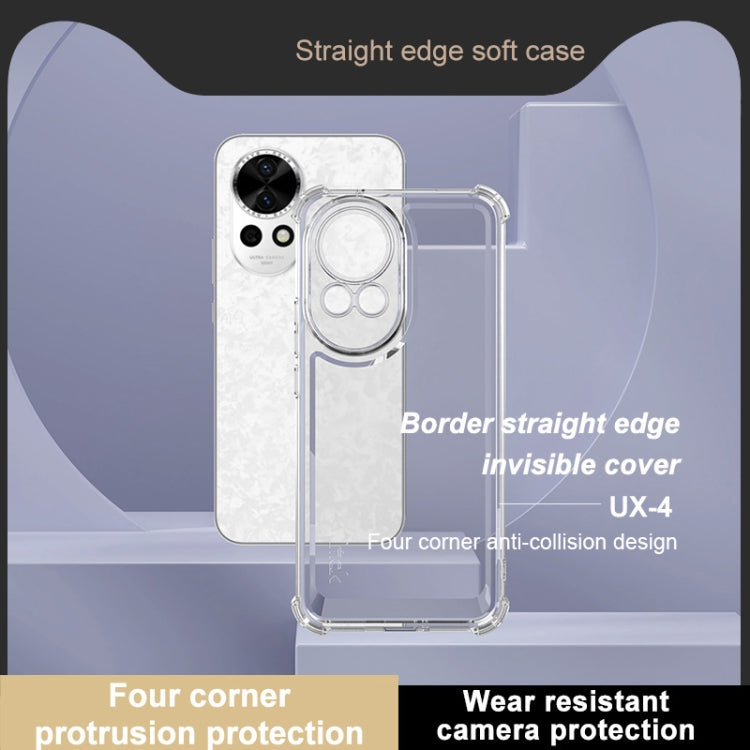 For Huawei Nova 12 / Nova 13 IMAK UX-4 Series Four-corner Shockproof Phone Case(Transparent) by imak