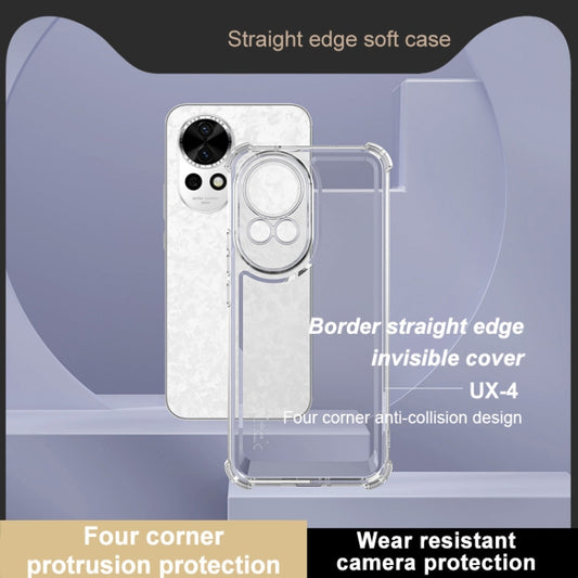 For Huawei Nova 12 / Nova 13 IMAK UX-4 Series Four-corner Shockproof Phone Case(Transparent) by imak