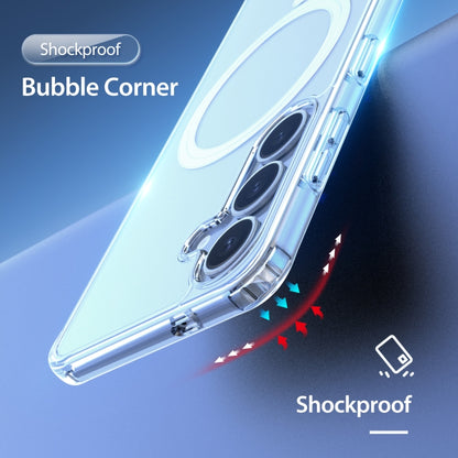 For Samsung Galaxy S25 5G DUX DUCIS Clin Mag Series Magsafe TPU Phone Case(Transparent) by DUX DUCIS