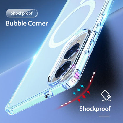 For Samsung Galaxy S25 Edge 5G DUX DUCIS Clin Mag Series Magsafe TPU Phone Case(Transparent) by DUX DUCIS