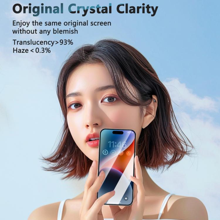 For iPhone Air JOYROOM Knight Series 2.5D Full Screen HD Tempered Glass Film by JOYROOM