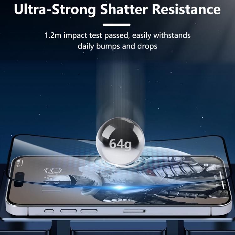 For iPhone Air JOYROOM Knight Series 2.5D Full Screen HD Tempered Glass Film by JOYROOM