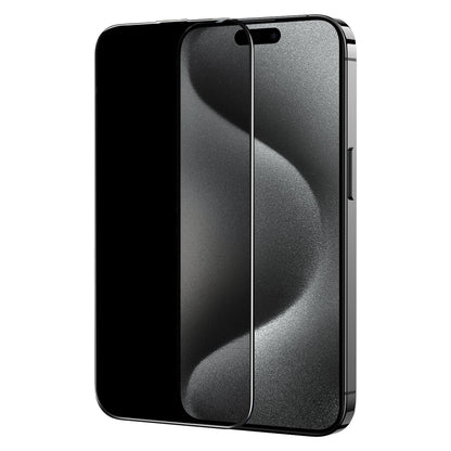 For iPhone 15 Pro Max JOYROOM Knight Series 2.5D Full Screen Privacy Tempered Film by JOYROOM