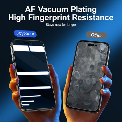 For iPhone 15 JOYROOM Knight Series 2.5D Full Screen Privacy Tempered Film by JOYROOM