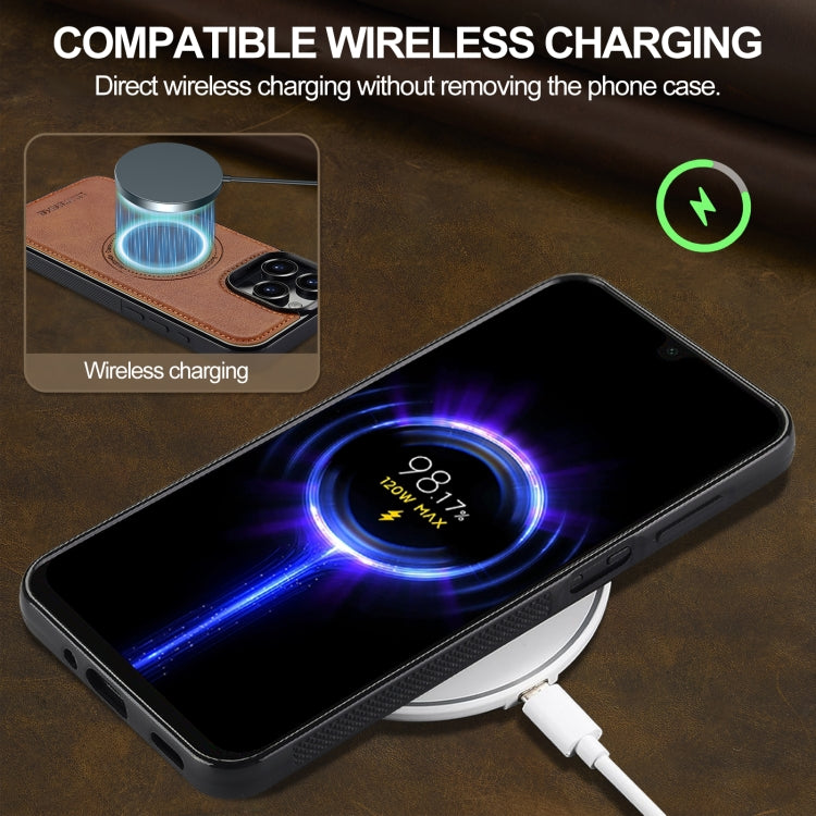 For iPhone 16 Pro LC.IMEEKE Magsafe Phone Case(Brown) by LC.IMEEKE