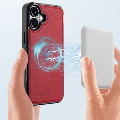 For iPhone 16 Plus LC.IMEEKE Magsafe Phone Case(Red) by LC.IMEEKE