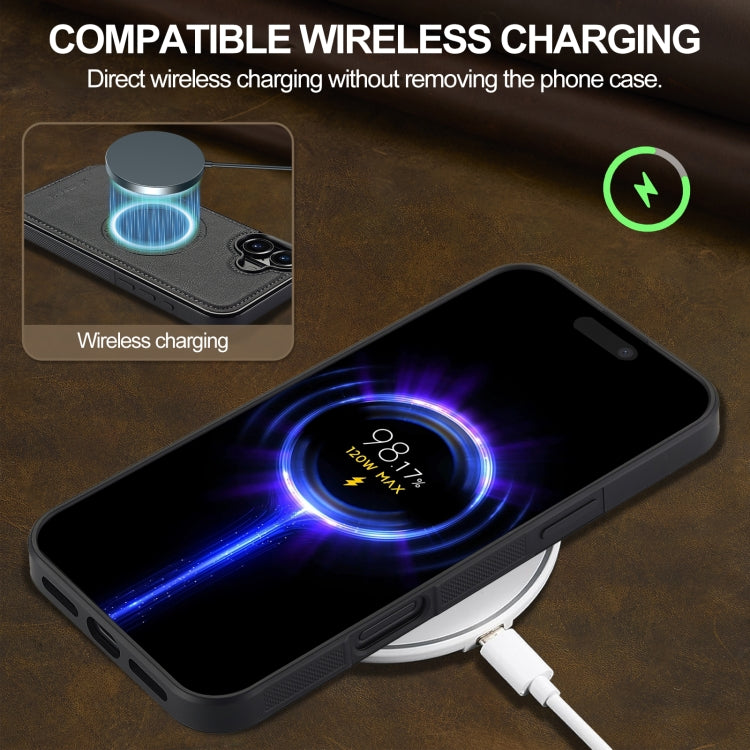 For iPhone 16 Plus LC.IMEEKE Magsafe Phone Case(Black) by LC.IMEEKE