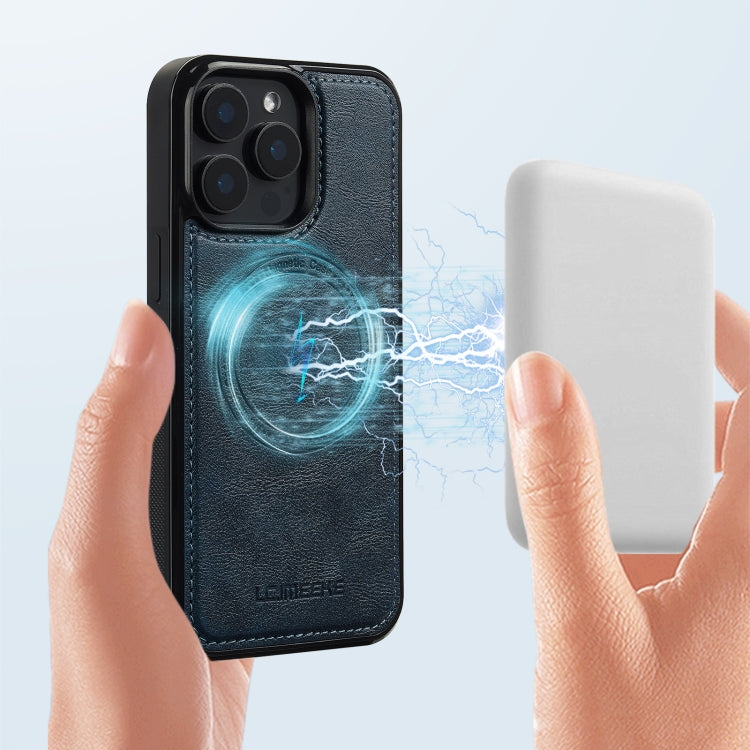 For iPhone 15 Pro Max LC.IMEEKE Magsafe Phone Case(Blue) by LC.IMEEKE