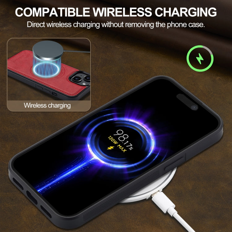 For iPhone 15 Plus / 14 Plus LC.IMEEKE Magsafe Phone Case(Red) by LC.IMEEKE