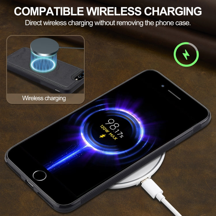 For iPhone SE 2024 LC.IMEEKE Magsafe Phone Case(Black) by LC.IMEEKE