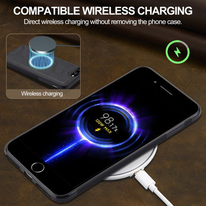 For iPhone SE 2024 LC.IMEEKE Magsafe Phone Case(Black) by LC.IMEEKE