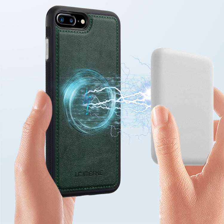 For iPhone SE 2024 LC.IMEEKE Magsafe Phone Case(Green) by LC.IMEEKE