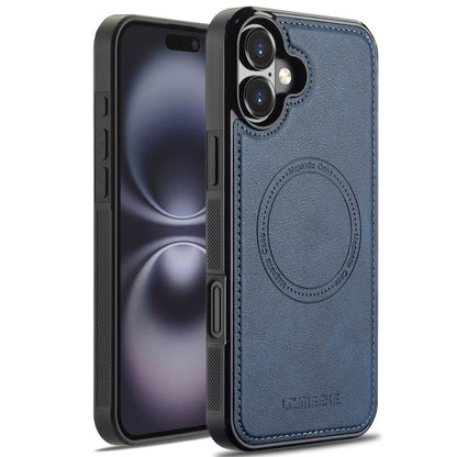 For iPhone 17 LC.IMEEKE Magsafe Phone Case(Blue) by LC.IMEEKE