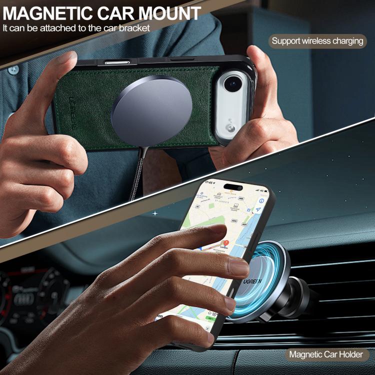 For iPhone Air LC.IMEEKE Magsafe Phone Case(Green) by LC.IMEEKE