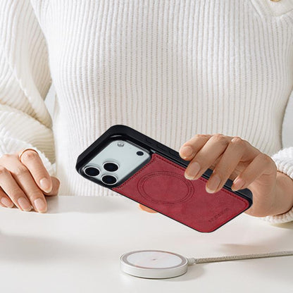 For iPhone 17 Pro Max LC.IMEEKE Magsafe Phone Case(Red) by LC.IMEEKE