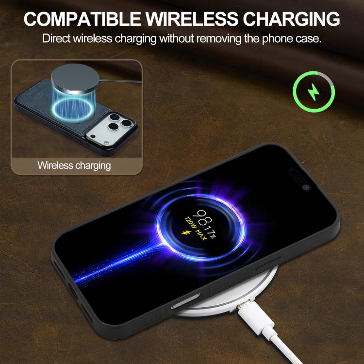 For iPhone 17 Pro Max LC.IMEEKE Magsafe Phone Case(Blue) by LC.IMEEKE