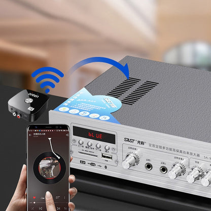 ONTEN BT103 NFC Desktop Bluetooth 5.3 Audio Receiver Adapter(Black) by Onten