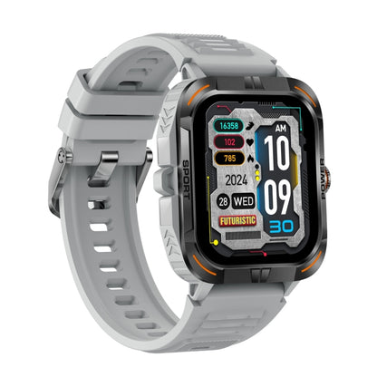 ZW69 1.97 inch AMOLED Outdoor Sports BT Call Smart Watch, Blood Oxygen / Heart Rate / Remote Photography / Sleep monitoring(Grey) by bashfashion