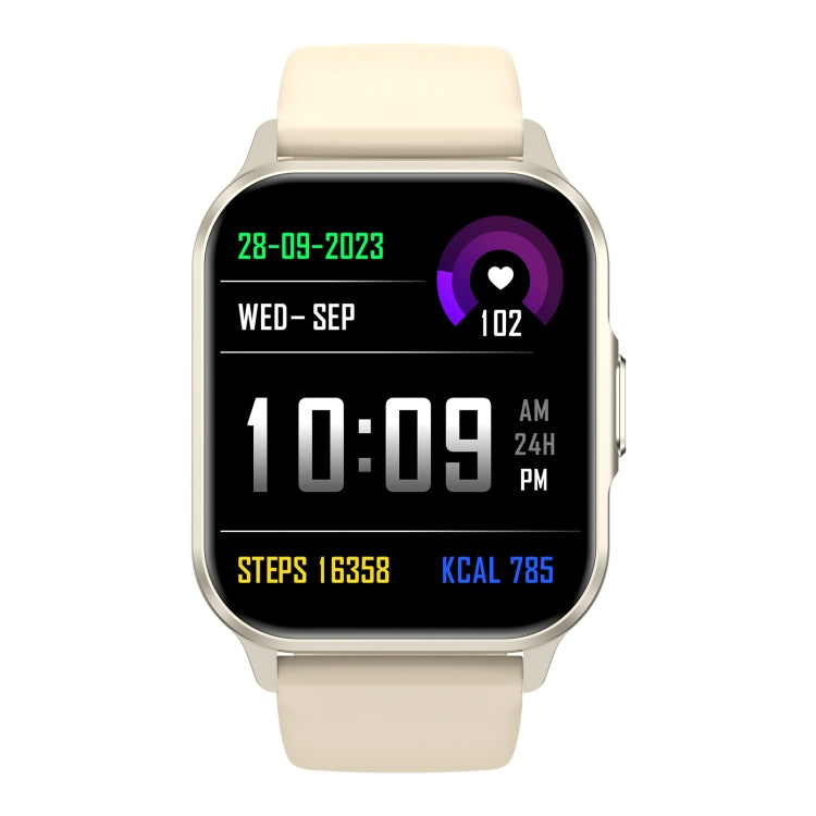 ZW36 1.83 inch BT Call Smart Watch, Blood oxygen / Blood Pressure / Heart Rate(Gold) by bashfashion