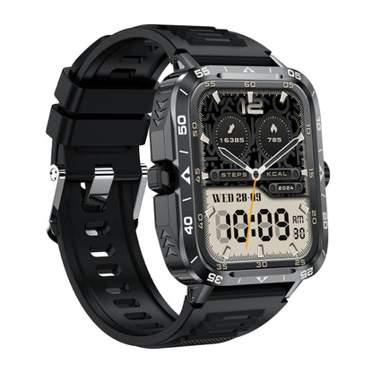 ZW59 1.95 inch BT Call Sports Smart Watch, Blood Oxygen / Heart Rate / Remote Photography(Black) by bashfashion