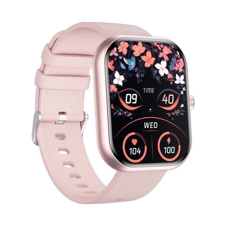 ZW65 2.01 inch Fitness Smart Watch, Blood Oxygen / Blood Pressure / Heart Rate(Pink) by bashfashion