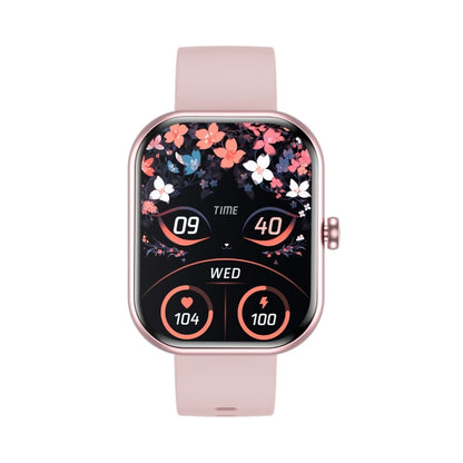 ZW65 2.01 inch Fitness Smart Watch, Blood Oxygen / Blood Pressure / Heart Rate(Pink) by bashfashion